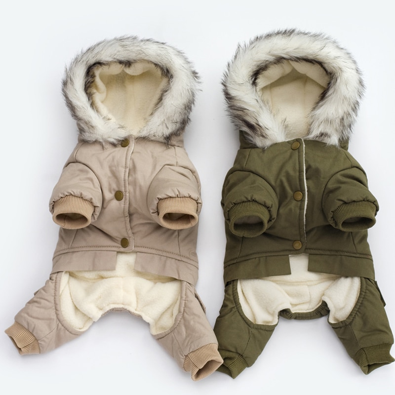 Thick Jumpsuit With Soft Lining For Dog