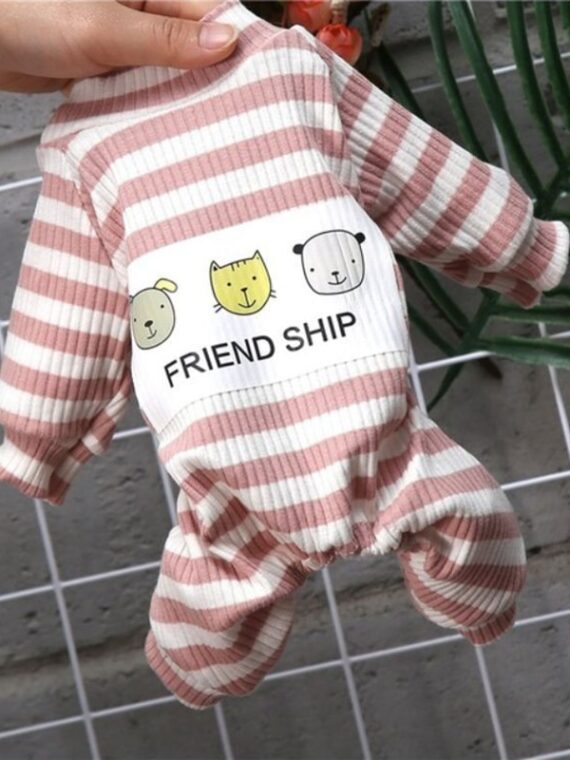 Soft Pajama - Plaid Jumpsuit For Dog