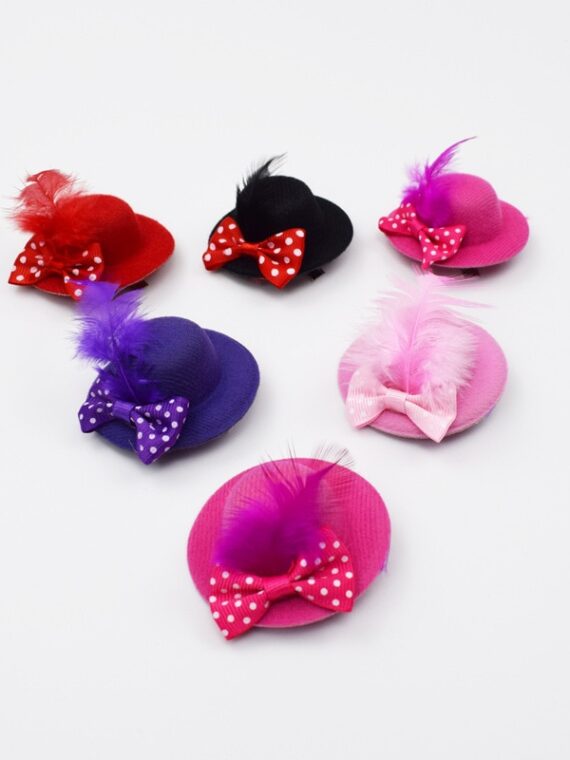 Cute Feather Hat - Aristocrat Style For Dog