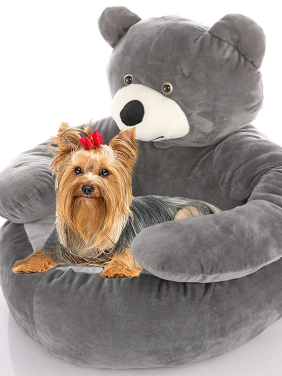 Super Soft Bear Bed For Dogs In Winter