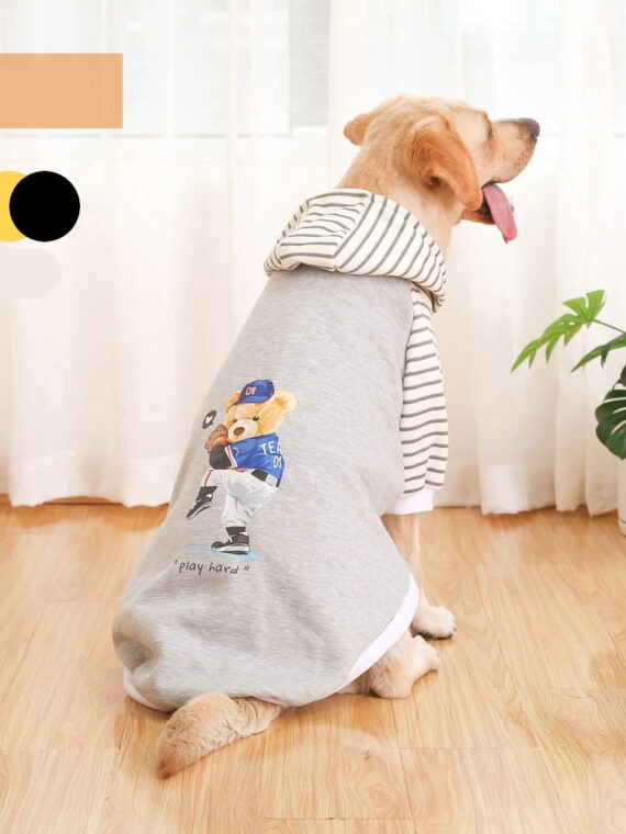 Soft And Thick Hoodie Keeps Dogs Warm
