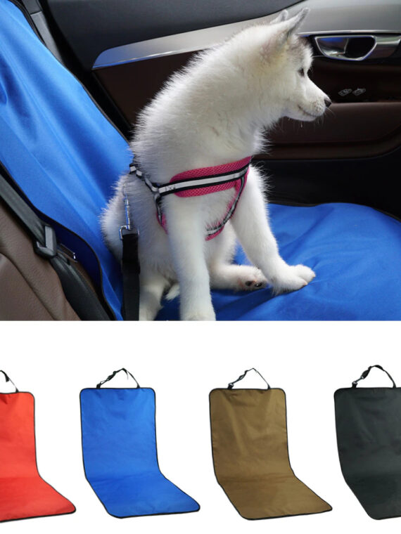 Back Seat Cover Protector Mat In Car For Dog