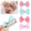 Sweet Bow Hair Clip For Dog