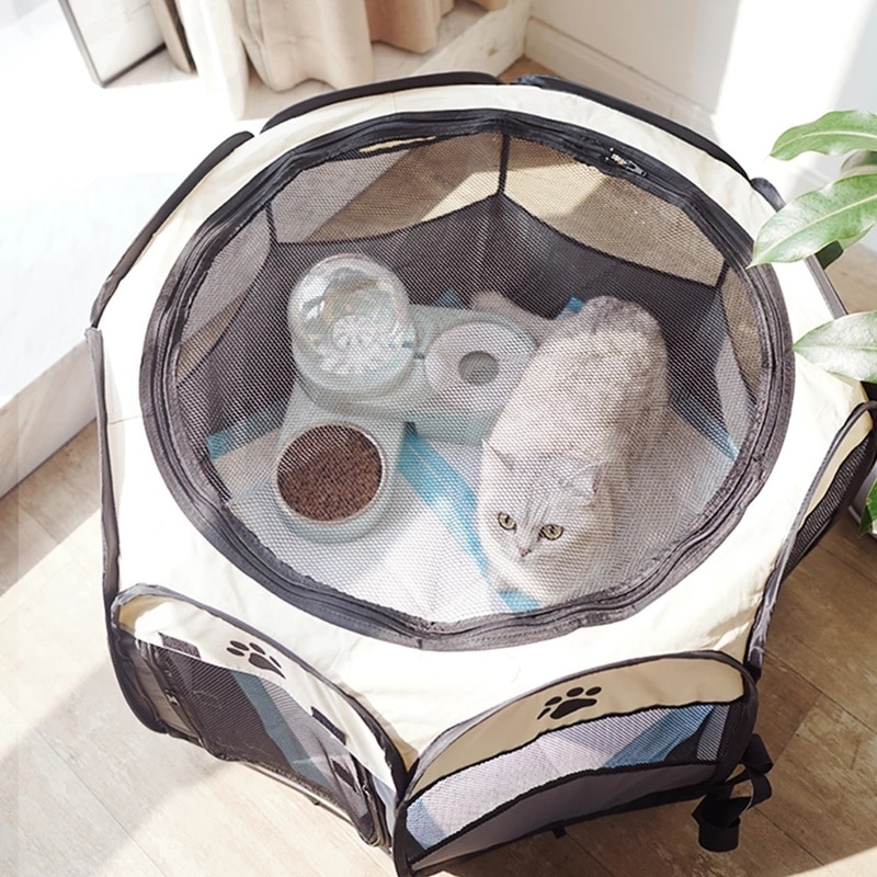 Portable And Foldable Tent For Dog