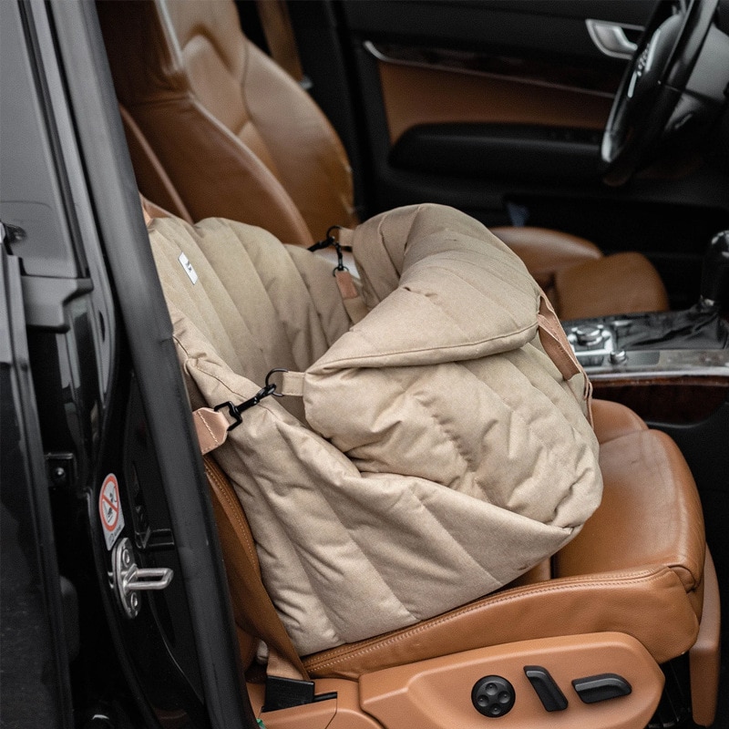 Dog Carrier Bag - Car Seat Cover For Dog 2 In 1