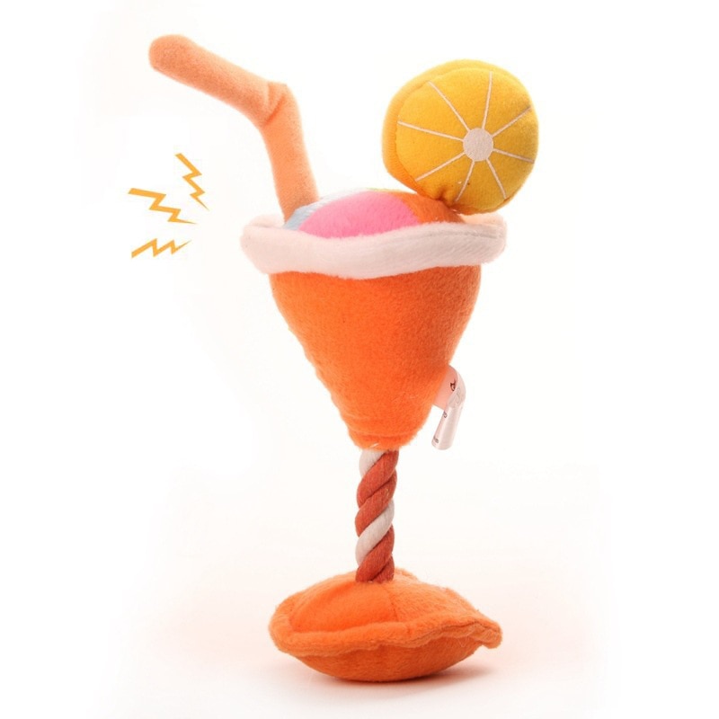 Cocktail-shaped Toy For Dog