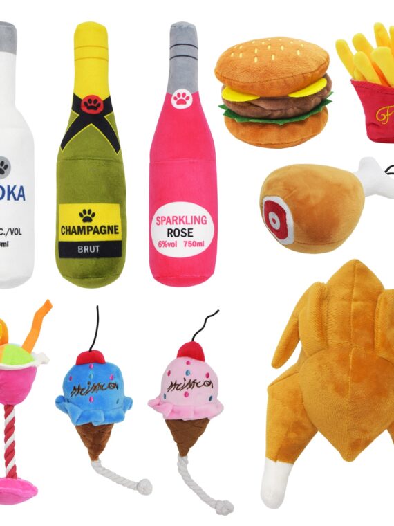 Dog Toys - Creative Food Designs