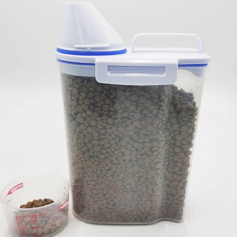 Moisture-proof Sealed Plastic Container For Dog Food Moisture-proof Sealed Plastic Container For Dog Food