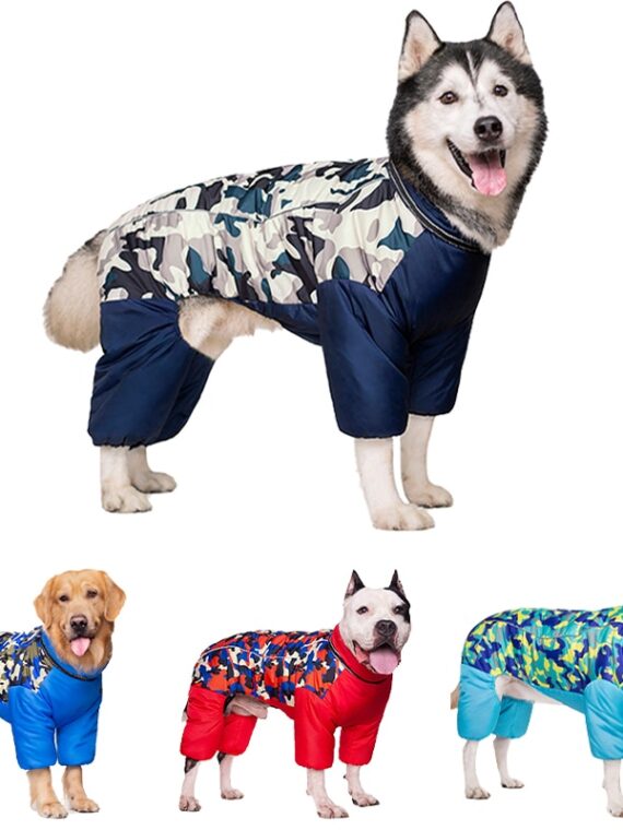 Super Warm Clothes For Large Dogs In Winter