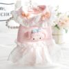 Princess Dress For Dog - Fashion Doll Lace Dress