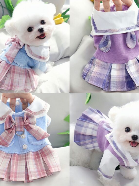 Cute Clothes - JK Style Dress For Dog