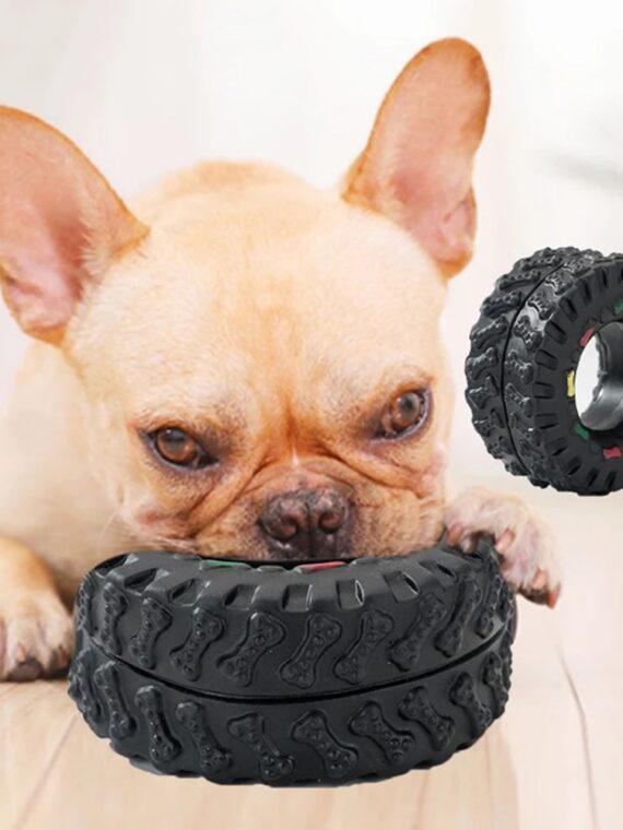 Elastic Mini Tire Toy For Dogs